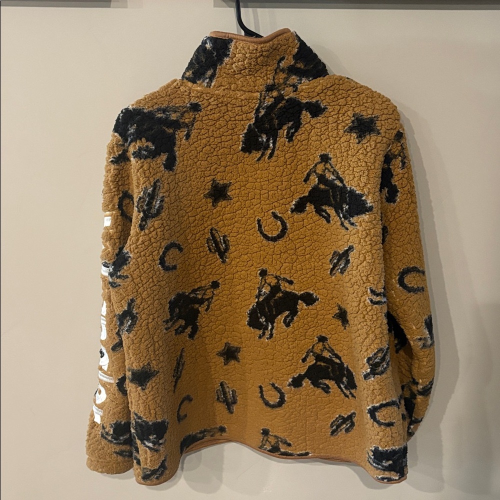 Women's Wrangler Sherpa western jacket bucking bronco - Picture 8 of 10
